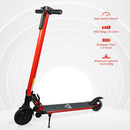 Aluminium Alloy Electric Scooter Bike Speed Adjustable for Adults w/ Light Red