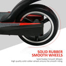 Aluminium Alloy Electric Scooter Bike Speed Adjustable for Adults w/ Light Red