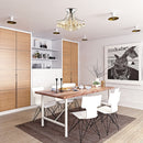 HOMCOM Crystal Ceiling Lighting Chandelier Mordern Style Pendant Light