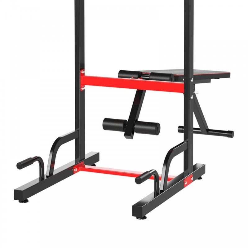 Pull Up Bar Power Tower Station for Home Gym Traning Workout Equipment With Sit Up Bench
