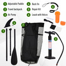 HOMCOM Inflatable Paddle Board Thick Plastic Multi-Layer Shell Non-Slip Panel