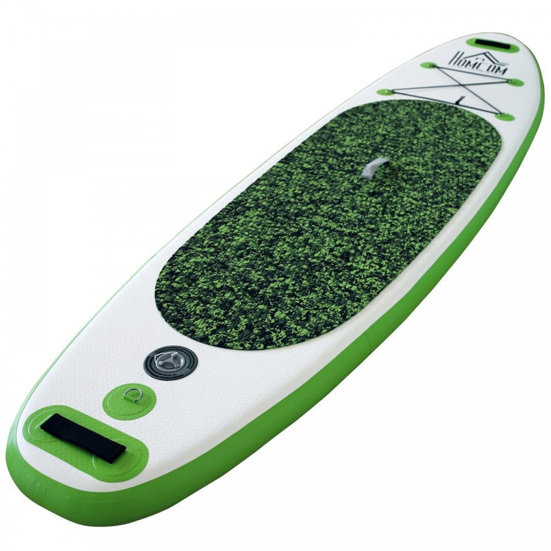 HOMCOM Inflatable Paddle Board Thick Plastic Multi-Layer Shell Non-Slip Panel