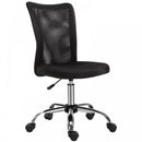 Vinsetto Mesh Ergonomic Home Office Chair w/ Wheels Black