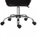 Vinsetto Mesh Ergonomic Home Office Chair w/ Wheels Black