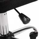 Vinsetto Mesh Ergonomic Home Office Chair w/ Wheels Black