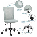 Vinsetto Mesh Ergonomic Home Office Chair w/ Wheels Grey