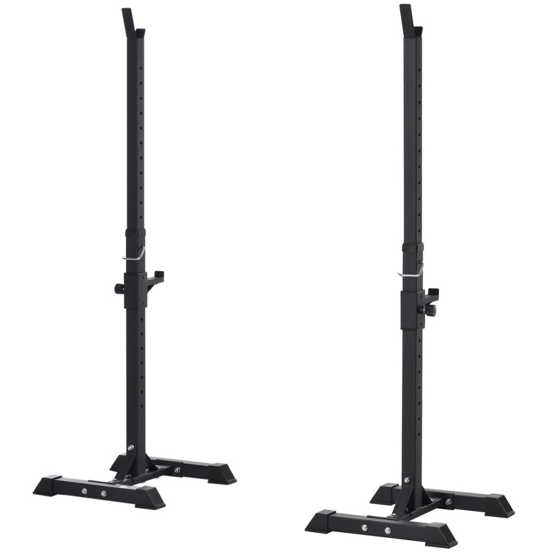 Heavy Duty Weights Bar Barbell Squat Stand Stands Barbell Rack Spotter GYM Fitness Power Rack Holder Bench New Workout