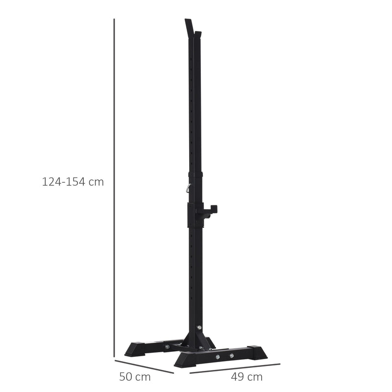 Heavy Duty Weights Bar Barbell Squat Stand Stands Barbell Rack Spotter GYM Fitness Power Rack Holder Bench New Workout