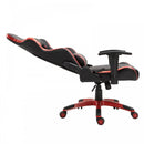 Vinsetto Holographic Stripe Gaming Chair Ergonomic PU Leather High Back 360-¦ Swivel w/ 5 Wheels 2 Pillows Back Support Racing Reclining Black Red