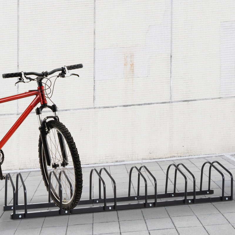 Bike Rack, 160Lx33Wx27H cm, Steel-Black