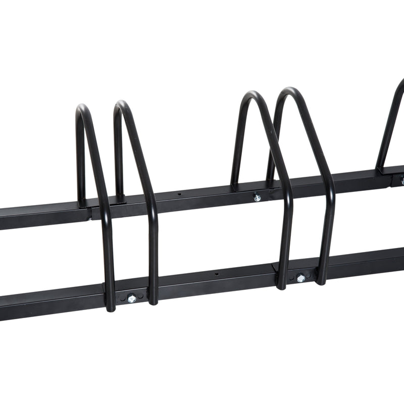 Bike Rack, 160Lx33Wx27H cm, Steel-Black