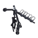 Outsunny 3 Bike Rear Hitch Mount Carry Rack Car Truck Carrier Bicycle Mountain Universal Fitting w/ Fix Strap Black