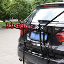 Foldable 3-Bike Carrier Rack-Black/Red