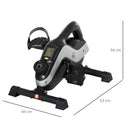 Mini Exercise Bike Under Desk Bike 8 Levels Magnetic Resistance Stationary Bike Leg Fitness w/ LCD Display