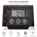 Elliptical Trainer Cardio Workout Exercise Bike Cross Trainer with 6KG Flywheel, Magnetic Resistance, LCD Digital Monitor, Great for Home Office Gym, Black Bike/