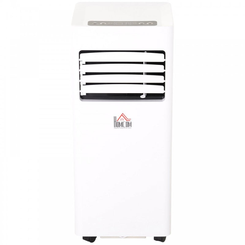 HOMCOM 5000BTU Portable ABS Air Conditioner w/ Remote Control White
