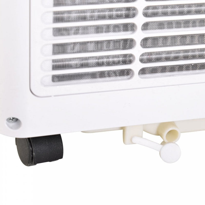 HOMCOM 5000BTU Portable ABS Air Conditioner w/ Remote Control White
