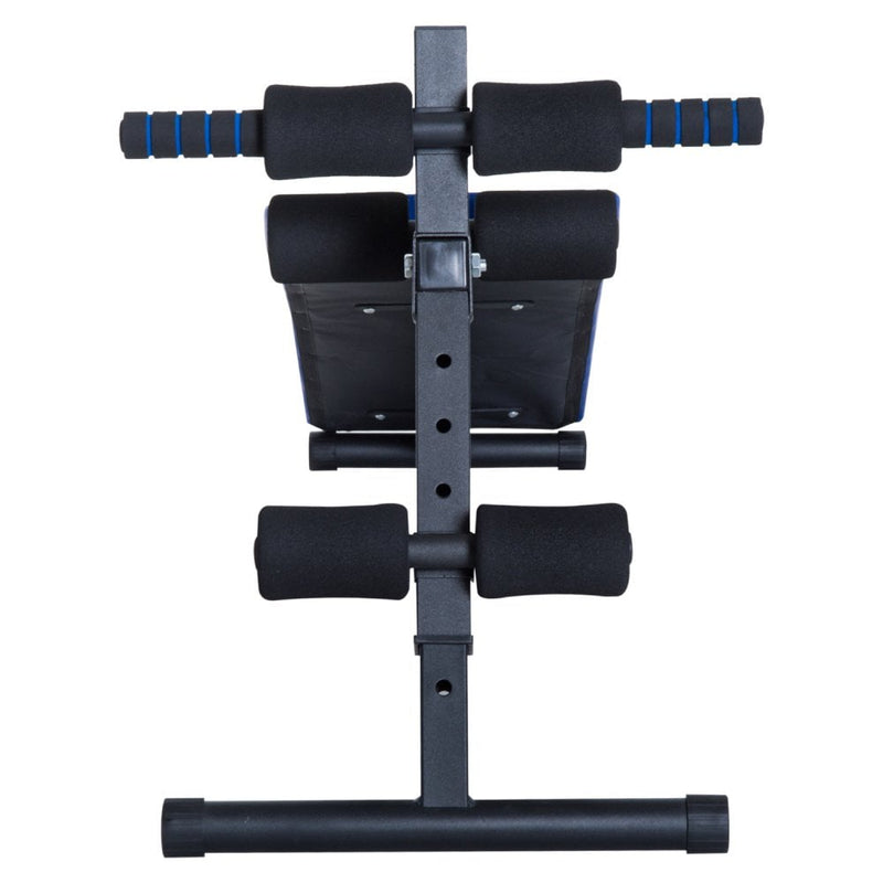 Sit-up Workout Bench, Steel-Black/Blue
