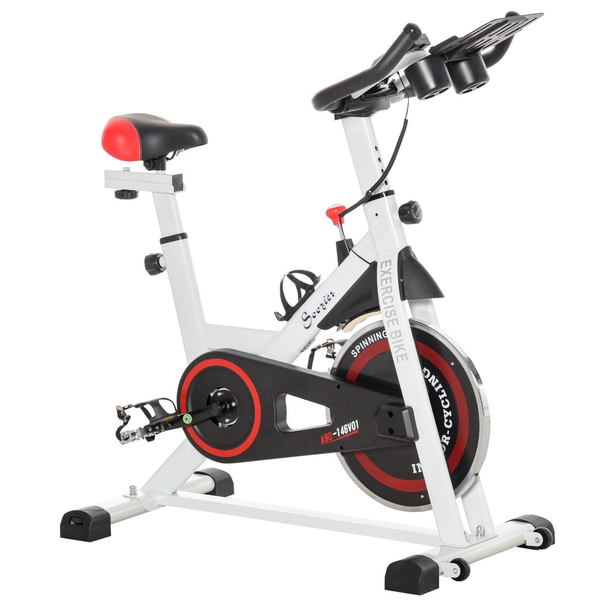 Upright Exercise Bike Indoor Training Cycling Machine Stationary Worko