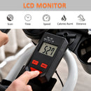 Upright Exercise Bike Indoor Training Cycling Machine Stationary Workout Bicycle With Adjustable Resistance Seat Handlebar LCD Display For Home Gym Height/Resistance