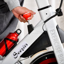 Upright Exercise Bike Indoor Training Cycling Machine Stationary Workout Bicycle With Adjustable Resistance Seat Handlebar LCD Display For Home Gym Height/Resistance