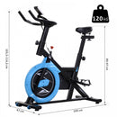 Exercise Bike, Stationary Belt Drive Bicycle,Resistance Adjustable with LCD Monitor, Indoor Cycling Bike for Home Gym