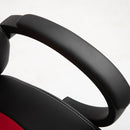Racing PU Leather Office Chair Gaming Sports Swivel Executive Computer Height Adjustable Armchair-Black/Red