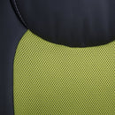 Office Chair Racing Chair Leather Executive Desk Gaming Swivel Adjustable Computer Seat - Black/Green