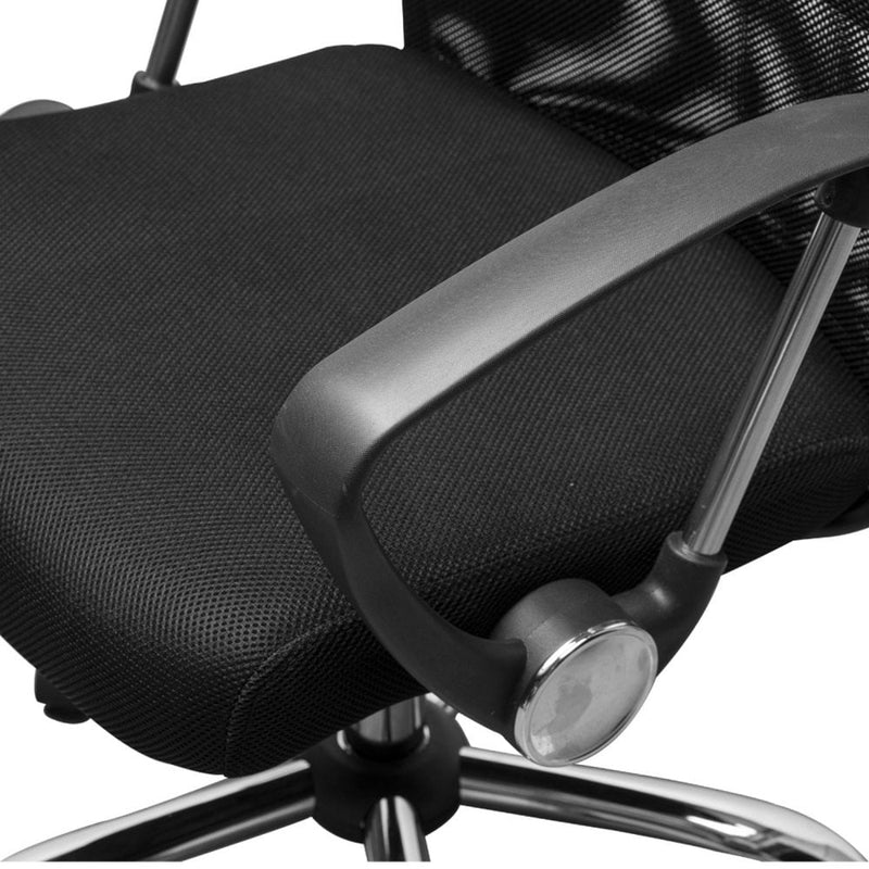 Swivel Executive Office Chair High Back Mesh Chair Seat Office Desk Chairs Height Adjustable Armchair Black New