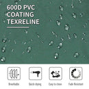 Outsunny Foldable Cot Bed 193Lx125Wx40H cm-Black/Green