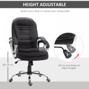 Vinsetto Office Chair Rock 360-¦ Rolling Lumbar Support Adjustable Height Work