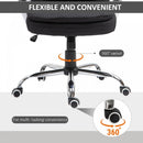 Vinsetto Office Chair Rock 360-¦ Rolling Lumbar Support Adjustable Height Work