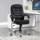 Vinsetto Office Chair Rock 360-¦ Rolling Lumbar Support Adjustable Height Work
