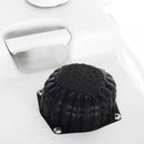 Outsunny HDPE Outdoor Soap Dispending Sink W/ Towel Holder White