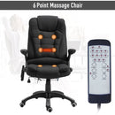 Vinsetto Massage 130-¦ Reclining Chair Office Chair Relax Head