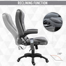 Vinsetto Massage 130-¦ Reclining Chair 130-¦ Reclining Chair Relax Head