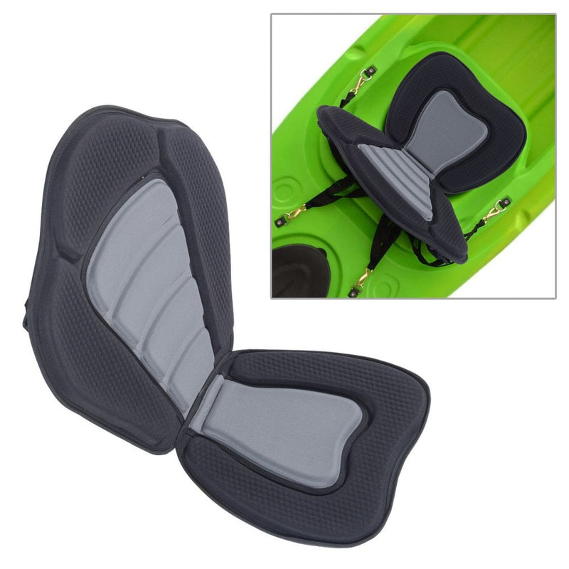 HOMCOM High Back Detachable Canoe/Kayak Seat-Black |