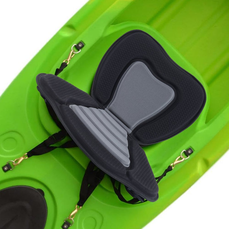HOMCOM High Back Detachable Canoe/Kayak Seat-Black |