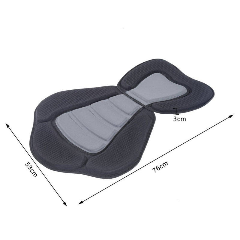 HOMCOM High Back Detachable Canoe/Kayak Seat-Black |