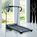 500W Electric Treadmill 28kg Folding Running Machine Fitness Exercise-Black/Grey