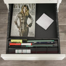 Vinsetto Mobile Vertical File Cabinet Lockable Metal Filling Cabinet with 3 Drawers and Anti-tilt Design