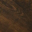 Vinsetto 70cm Industrial Filing Cabinet With 2 Drawers, Hanging File Folder, Vertical Home Office Organizer For A4 Letter Size, Black Brown W/ Drawer, Folder