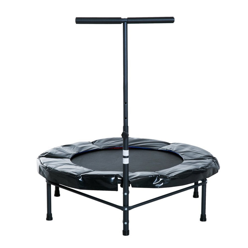 Trampoline Rebounder Adjustable Jumper, 40""-Black