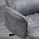 Vinsetto Swivel Computer Office Chair Mid Back Desk Chair for Home Study Bedroom, Light Grey Home