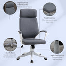 Vinsetto Office Chair High Back 360-¦ Swivel Task Chair Ergonomic Desk Chair with Lumbar Back Support, Adjustable Height