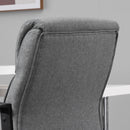 Vinsetto Mid Back Office Chair Height Adjustable Linen Fabric Task Chair with Ergonomic Line Wide Seat, Thick Padding, and 360-¦ Swivel Wheels PC w/ &