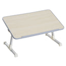 Folding Computer Desk W/4-Level Height-Oak Colour