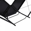 L-Shaped Corner Black Desk Computer Desk Table For Home Office Workstation with Steel Frame