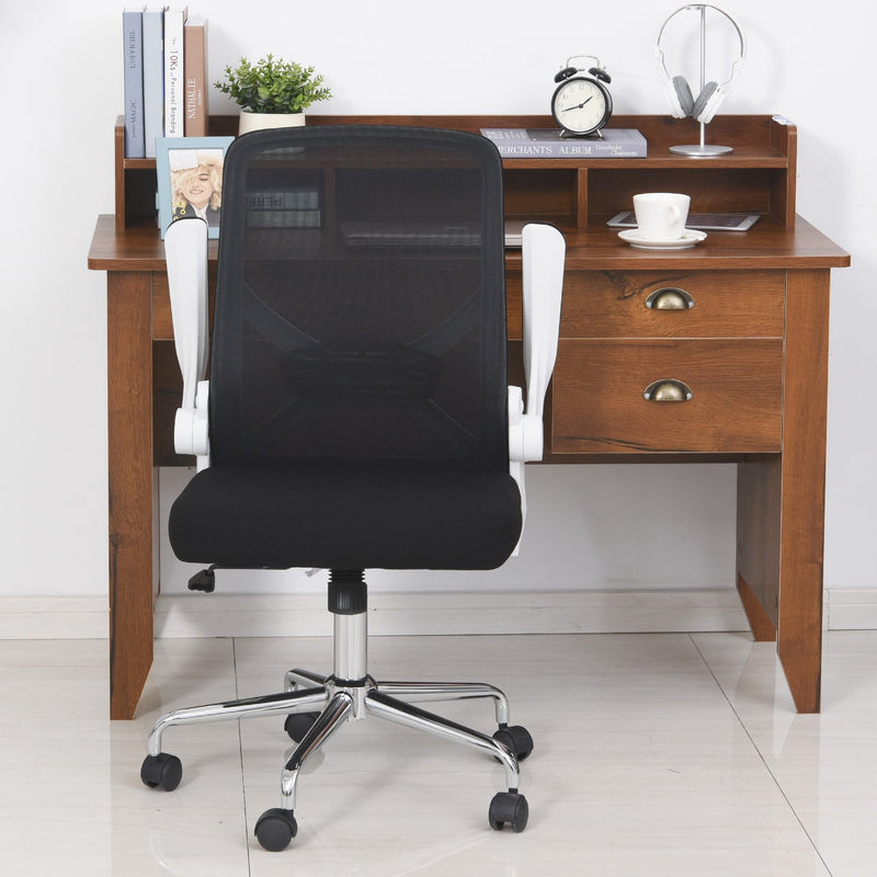 Vinsetto High Back Executive Mesh Office Chair W/ Folding Backrest Ergonomic Computer Seat Adjustable Height 360 Degree Swivel