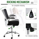 Vinsetto High Back Executive Mesh Office Chair W/ Folding Backrest Ergonomic Computer Seat Adjustable Height 360 Degree Swivel